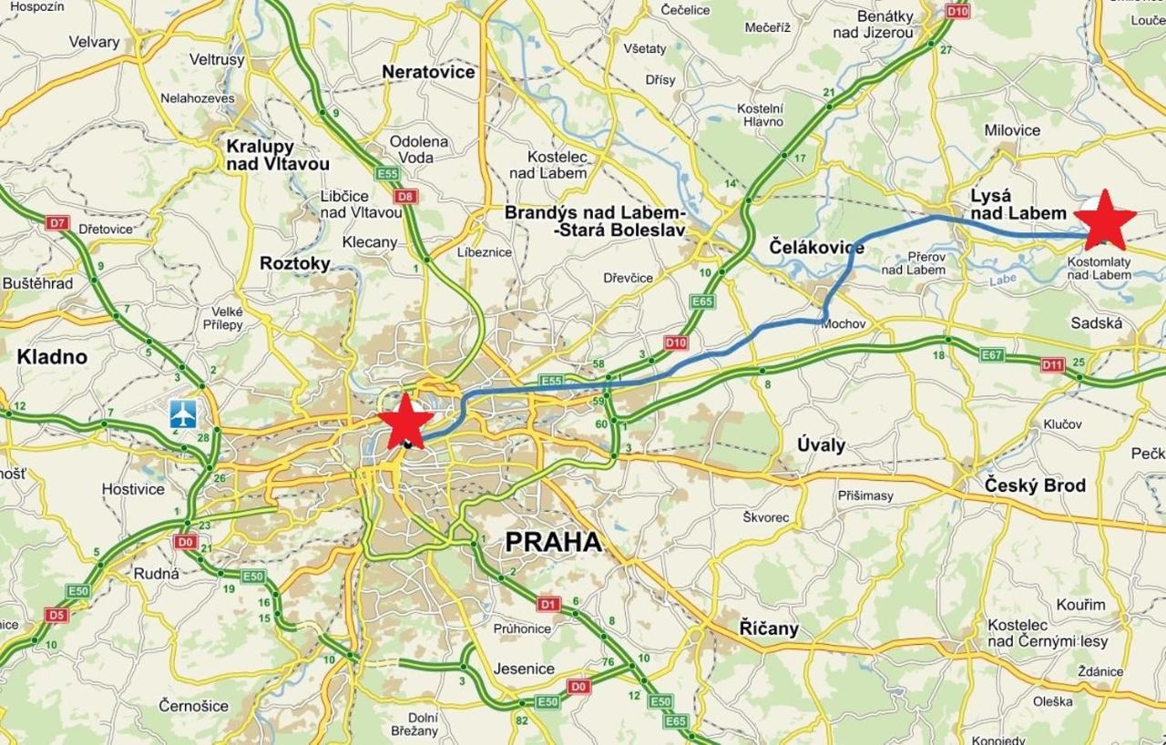 Alisa Apartments Kostomlaty nad Labem Eksteriør bilde